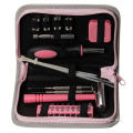 21-piece ladies' tool kit, customized logo, OEM/ODM order are welcome